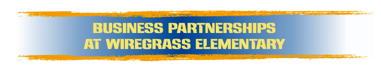 <p>Business Partnership at Wiregrass Elementary</p>